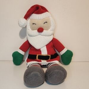 8" Neiman Marcus Knit/ Crochet Santa Plush